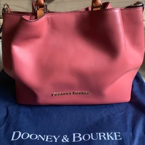 Pink dooney & burke bag